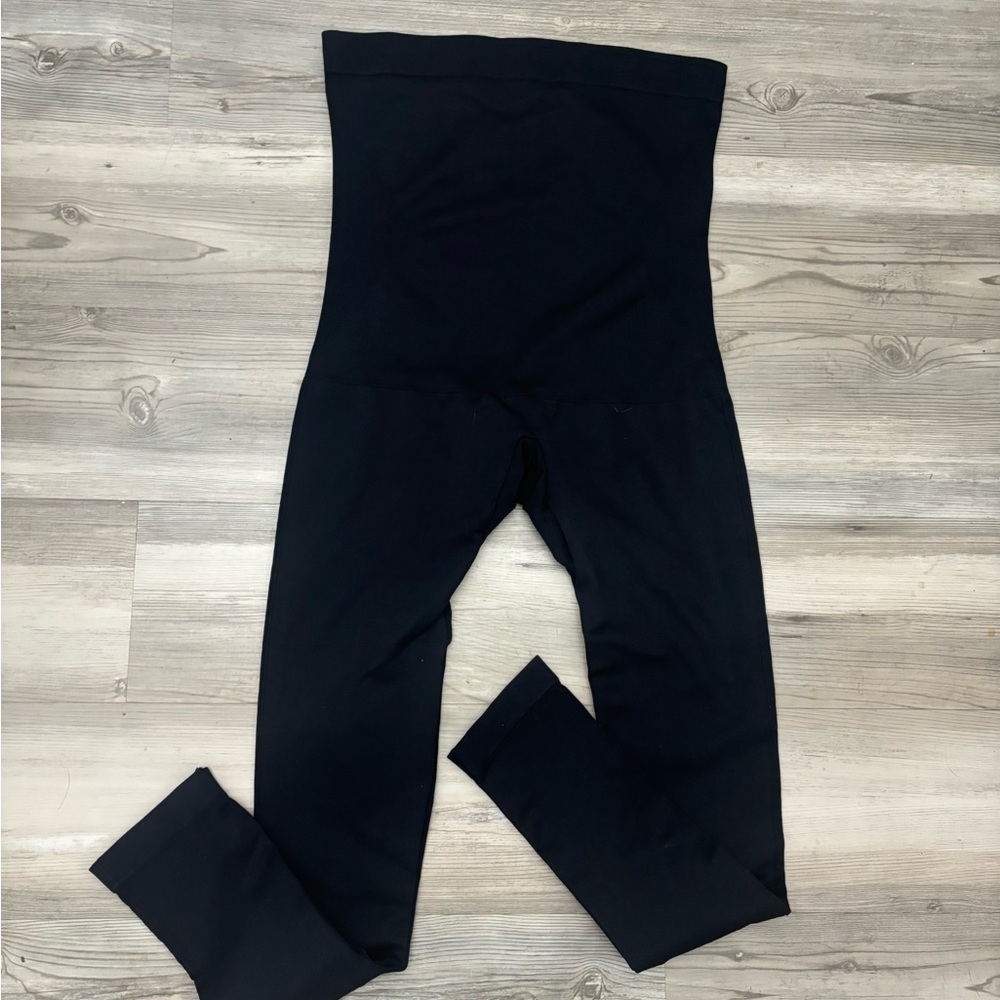 Black Full Control High Rise Shapewear /leggings, with roll proof waist - Picture 3 of 5